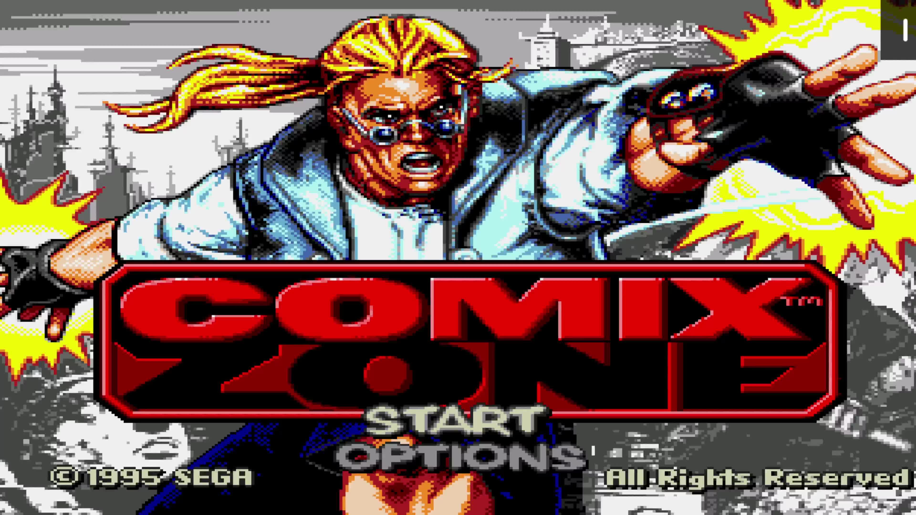 Старая добрая Сега. Comix Zone