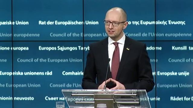 Яценюк у Брюсселі  Нордстрім 2 повинен бути заблокований