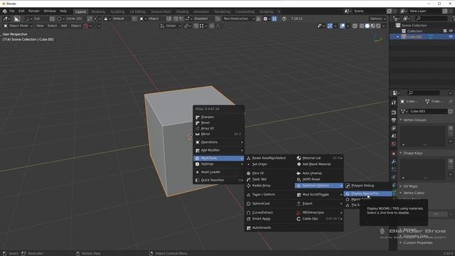 39 Selection Options