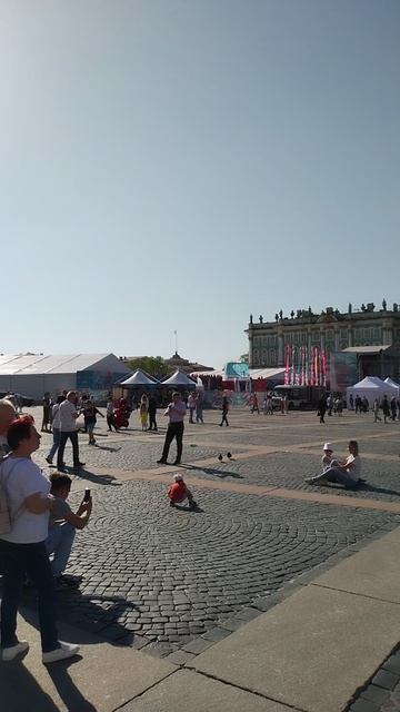 Дворцовая площадь, Петербург. 19 мая 2024.
