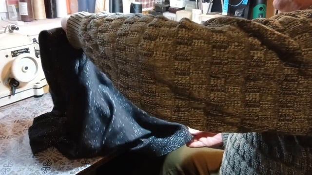 Итальянское шерстяное платье продолжаем серию