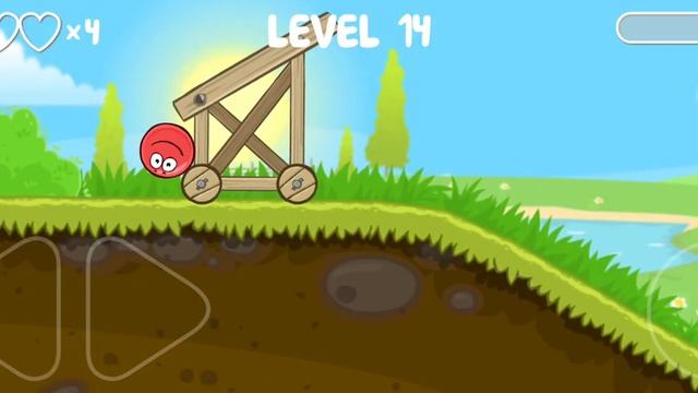 Прохождение red ball 4 Зелёные холмы и дремучий лес