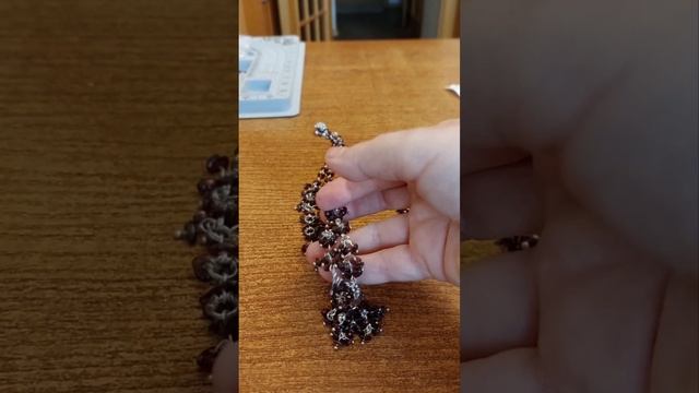 Украшения из гранатовой крошки