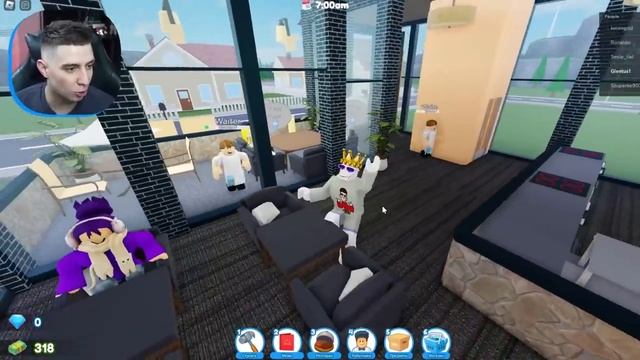ГЛЕНТ - Я ОТКРЫЛ СВОЙ РЕСТОРАН В РОБЛОКС ! ЗАДОНАТИЛ В ROBLOX