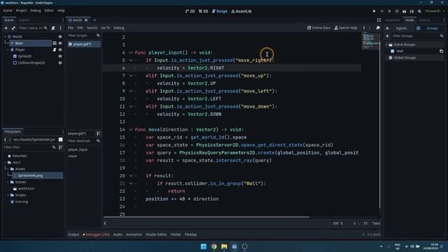 4. Движение игрока – Часть 2