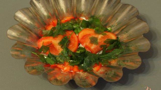 Заливное из курицы с овощами и грибами