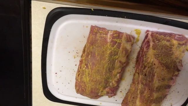 Коптим рёбра по американски
