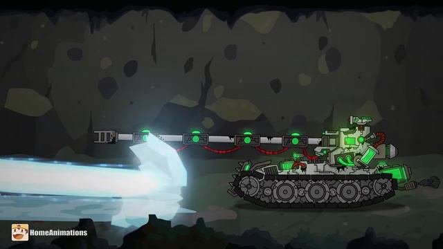 HomeAnimations – Мультики про танки  Гладиаторские бои ： Холодок vs Токсикус - Мультики про танки