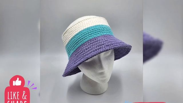 Patron de casquette au crochet/Patrón de gorro de ganchillo/Схема вязания шапки ?