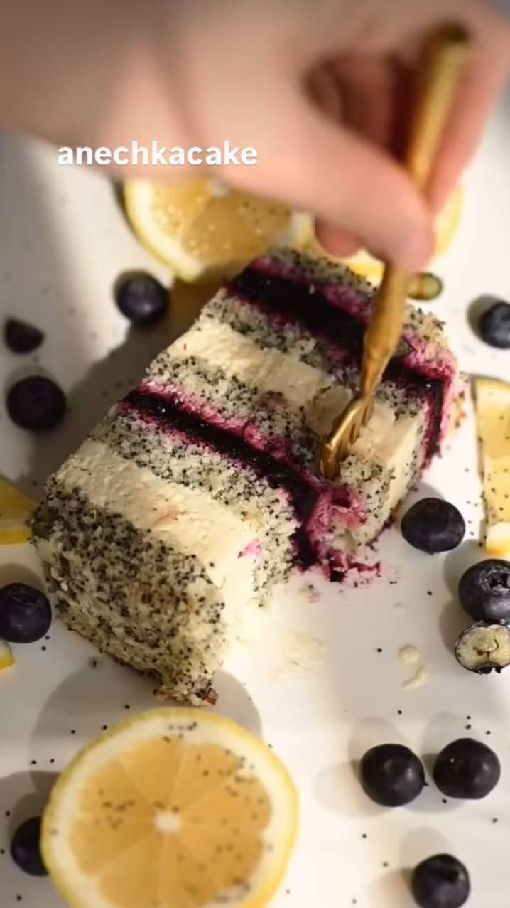 Рецепт прослойки ЛИМОННЫЙ ЧИЗКЕЙК для торта🍋