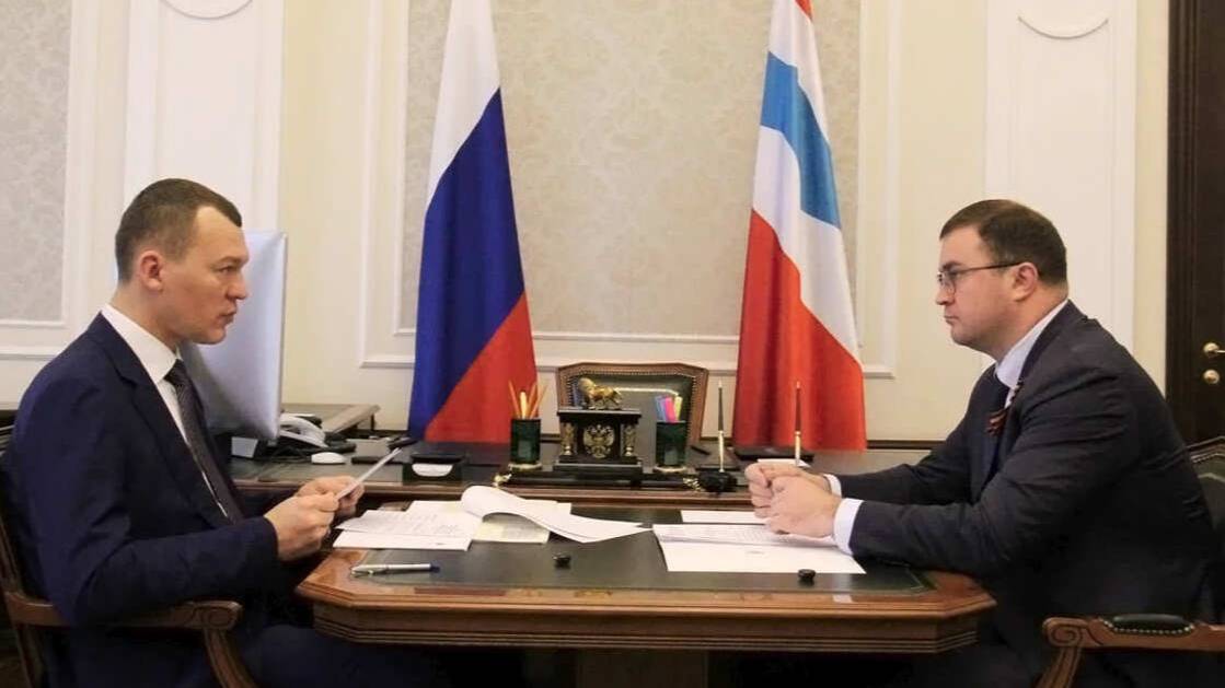 Дегтярев обсудил с главой Омской области развитие спортивной инфраструктуры