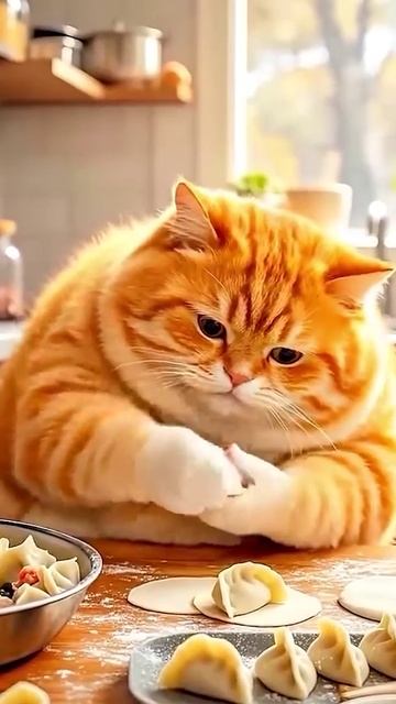 Котик - сегодня пельмени