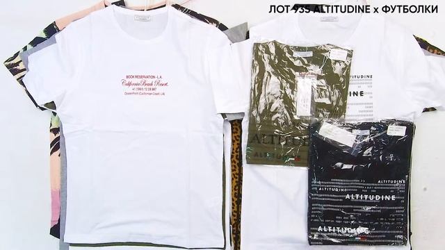 ЛОТ 935 ALTITUDINE МУЖСКИЕ ФУТБОЛКИ ЦЕНА 660 ₽/шт ЛОТ 31шт СТОИ?