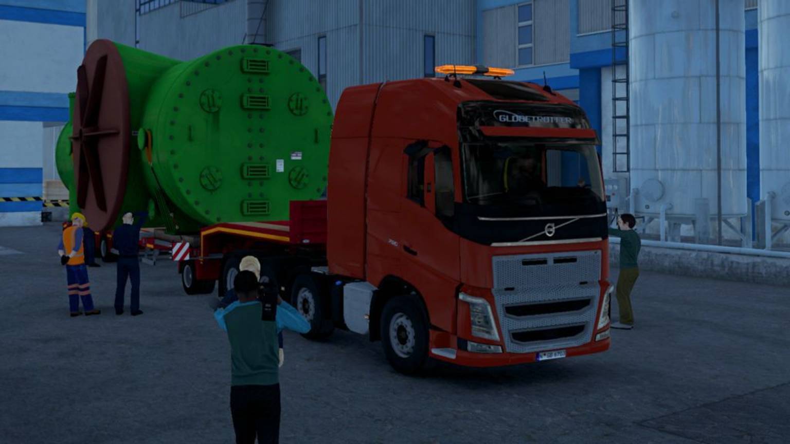 Взял негабарит.