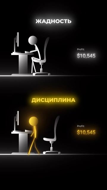 Жадность против дисциплины: два пути трейдера в крипте