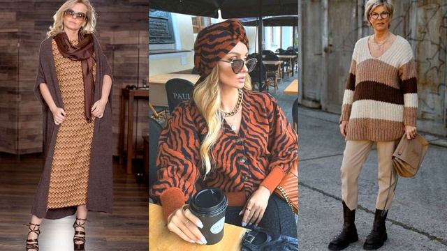 МОДНЫЙ КОРИЧНЕВЫЙ В ОБРАЗАХ НА ВЕСНУ 2025