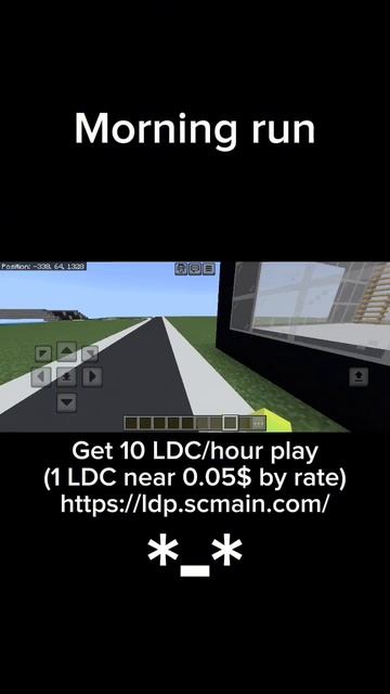 Пробежка #shorts #minecraft #sport #music #run #server #smp