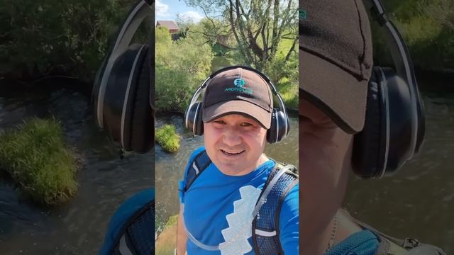 Моё мини путешествие длиною 18 км. В обзоре лес, поле, речка Тауш с водопадом, 😇