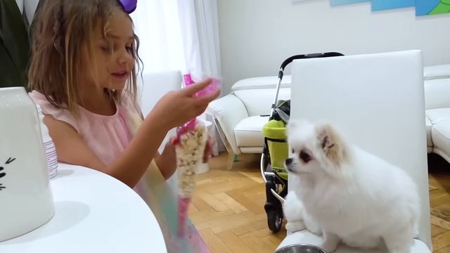 Miss Katy|Мисс Кэти Катя и Макс нашли котят и маленького щенка