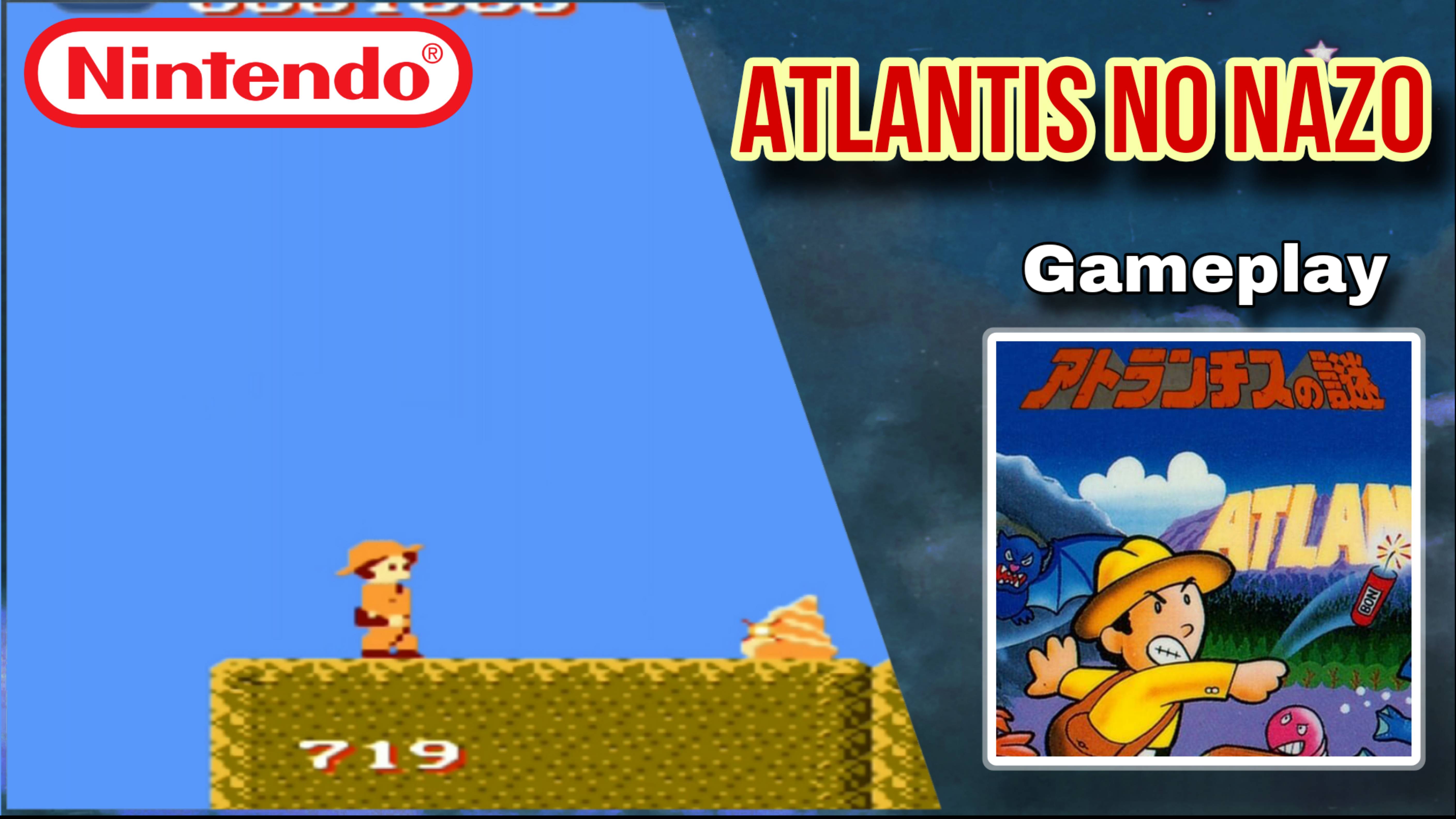 [NES] Atlantis no NAZO (Gameplay)