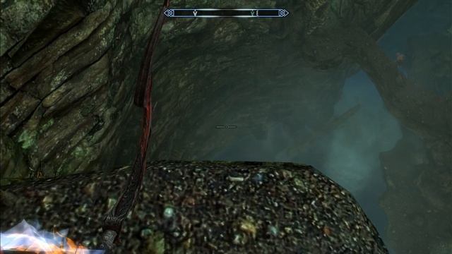 Skyrim. Два фалмера почувствовали 'Безжалостную силу'