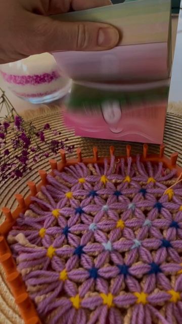 Плетение на рамке ДоброПлёт и красивые салфеточки своими руками в подарок #handmade #доброплёт