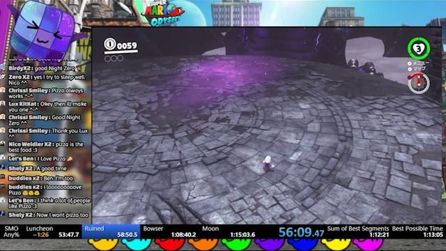 🌪️ Super Mario Odyssey — Спидран без комментариев 72 минуты или провал Марио мчится как ветер! 🏁🍄