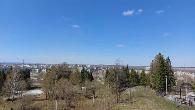 Лесопарк Пихтовые Горы на высоте