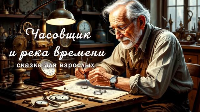 ЧАСОВЩИК И РЕКА ВРЕМЕНИ - аудиосказка для взрослых