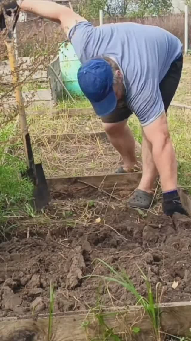 Копание грядки