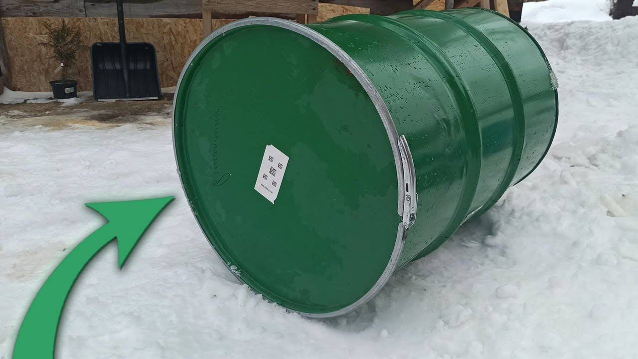 Шикарная самоделка из обычной 200-литровой бочки!!! Не думал, что так получится!!!