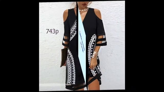 Одежда с AliExpress - Эффектное летнее платье