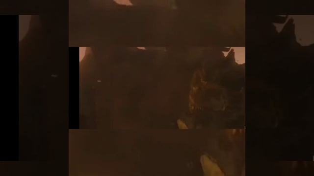 Годзилла  убивает Королеву Гидору Hero