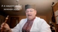 а в нашого шума зеленая шуба