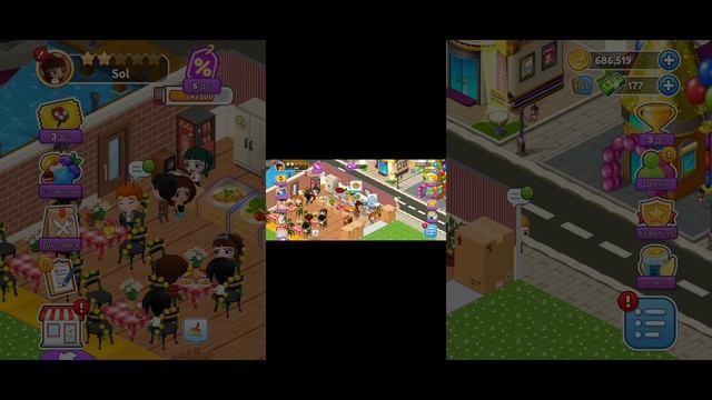 Мобильная игра 🎮 Cafeland. Серия 6. (без комментариев