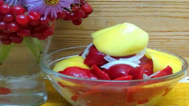 Хрустящий маринованный перец