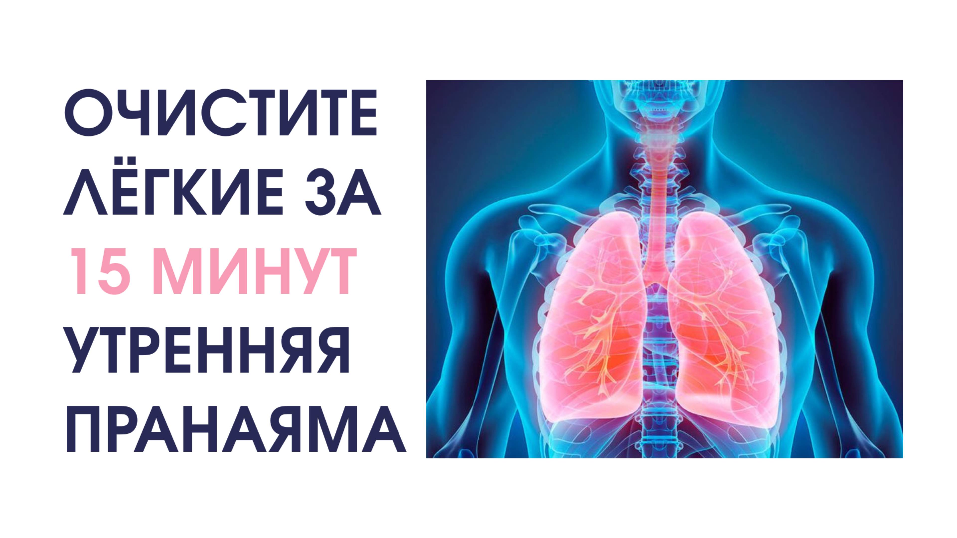 Дыхательный детокс: очищение лёгких за 15 минут | Пранаяма с Екатериной Андросовой