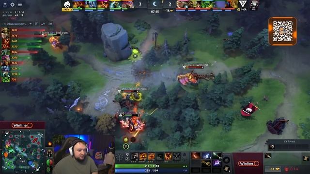 SATANIC ПРОТИВ NIGHTFALL! БИТВА ЗА ТОП 1 КЕРРИ! 9pasha смотрит Team Spi