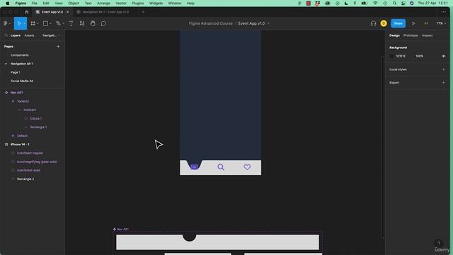 5_126. How to animate a mobile nav menu in Figma using a dip