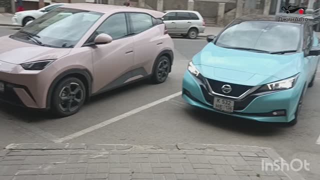 Byd Seagull и Nissan leaf ZE1 оба 1,2-1,3млн руб