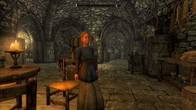 Skyrim. Вот это взгляд...