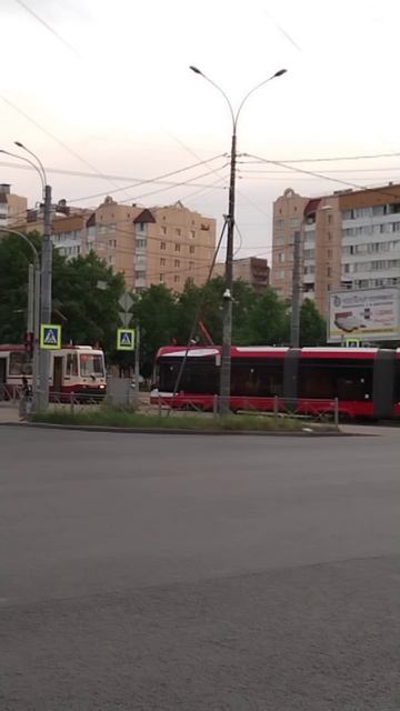 Трамвай, Петербург. 29 мая 2024.