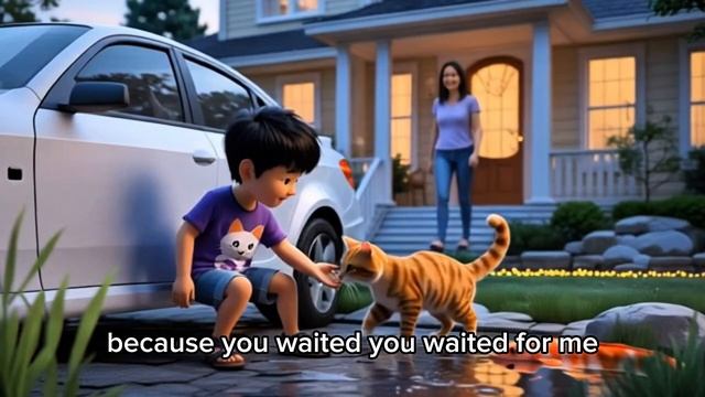 “The_Stray_Cat_and_a_New_Friend”_Watch_how_a_shy_little_cat_starts