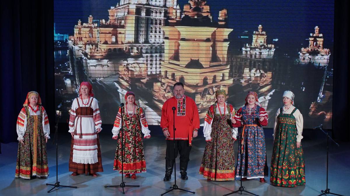 Отчетный концерт ансамбля "Купавы" и детского ансамбля "Ворота"