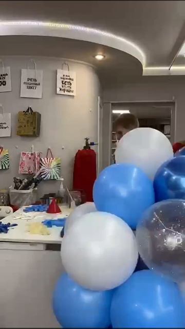 Делаем арку из шаров