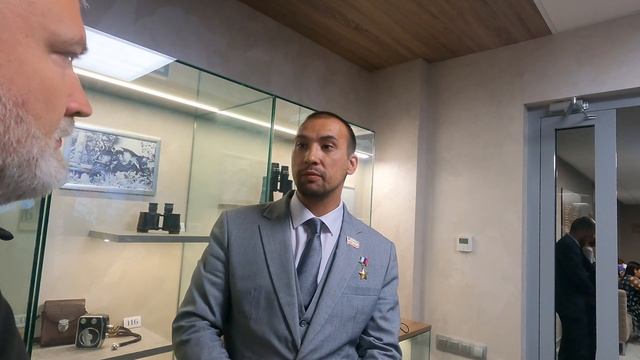 Командир экипажа танка "Алеша" Герой России Расим Баксиков