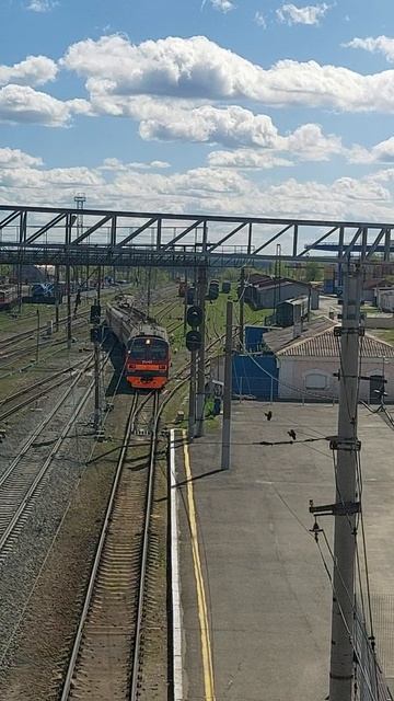 ЭД4М-0126 на Свердловской ЖД.