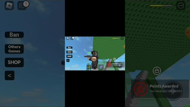разрушаю башни читерским способом(не читирите)#roblox