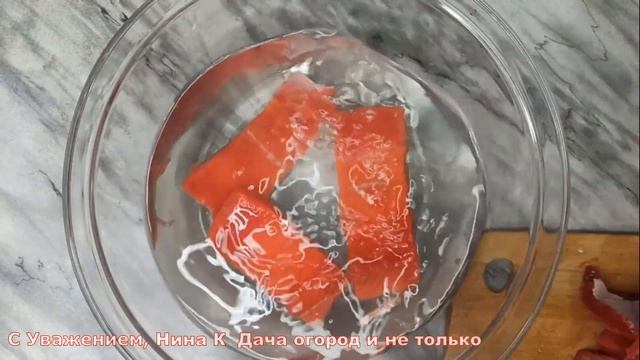 Быстрый и вкусный рецепт засолки красной рыбы! Весь секрет в РАССОЛЕ! Малосольная рыба за 30 минут