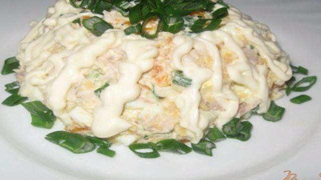 Салат Курочка Ряба